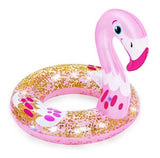 Salvavidas Flotador Inflable Cisne Glitter Bestway 36306