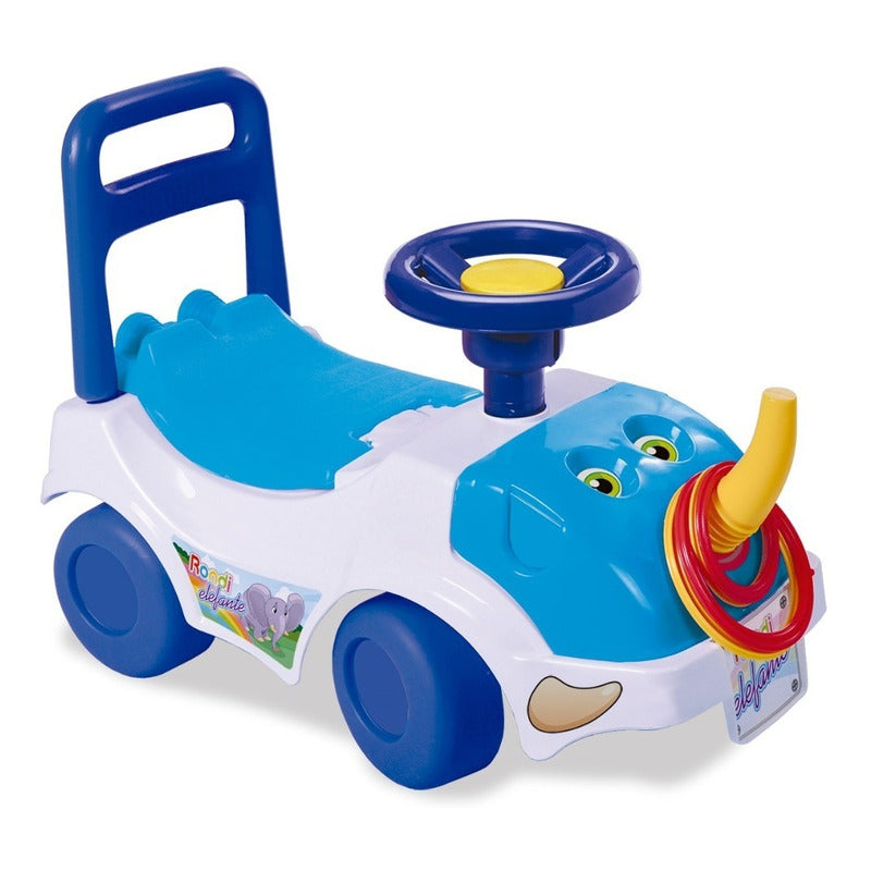 Andador Para Bebes Rondi Con Forma De Elefante Azul