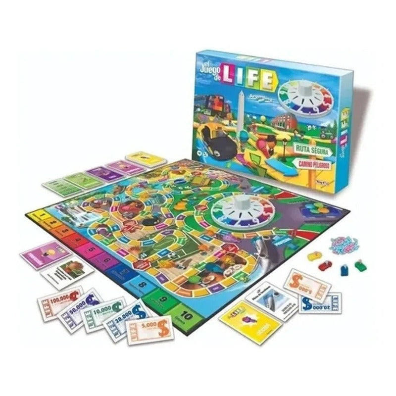 Life Argentina Juego De Mesa Original Toyco 22009