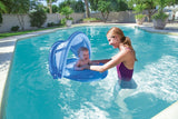Asiento Flotador Inflable Salvavidas Bote C/techo Bestway