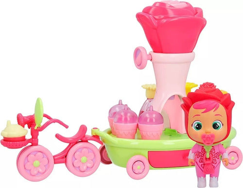 Cry Babies Muñeca Magic Tears Happy Flowers Wabro 99655