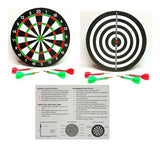 Tiro Al Blanco Reversible 30cm Con 4 Dardos Incluidos