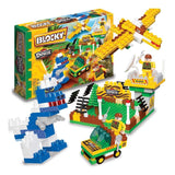 Blocky Dinos Con 150 Piezas Original Dimare 0678