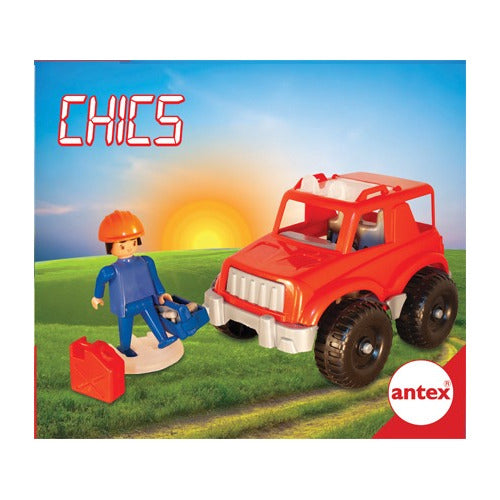 Camioneta Jeep C/figura Chics Original Antex 9913