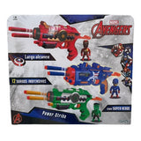Pistola Avengers Power Strike Con Figura Ditoys 2424