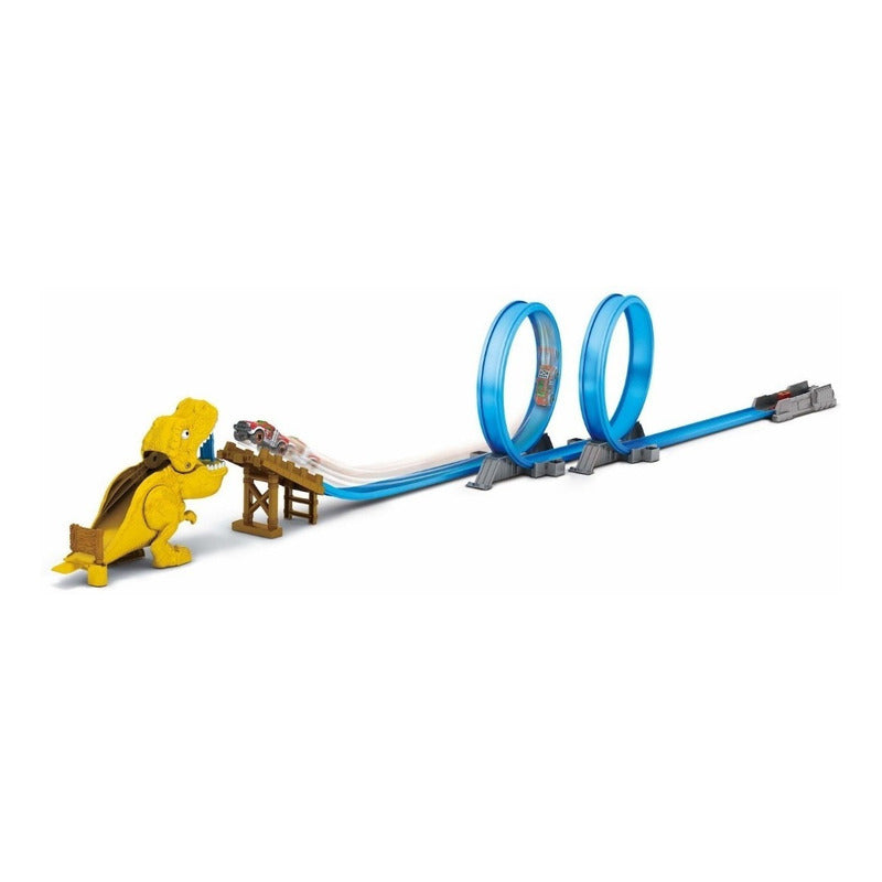 Metal Machines Pista T-rex Attaack Trap Original Zuru