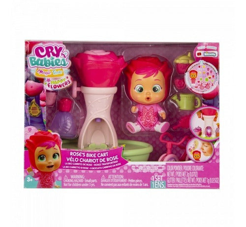 Cry Babies Muñeca Magic Tears Happy Flowers Wabro 99655