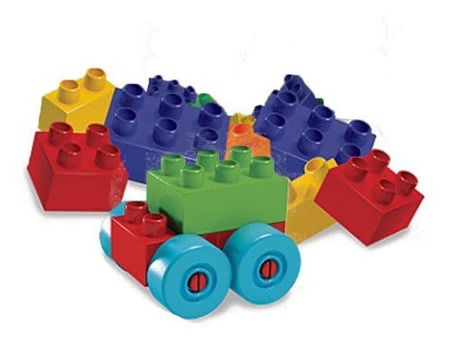 Bloques Blokoco Doypack 36 Piezas Mas Ruedas Para Armar