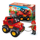 Flockys Figura Con Jeep Bomberos Al Rescate Original Dimare