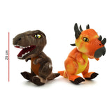 Peluche Jurassic World Dinosaurios Con Sonido 24cm Jw016
