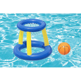 Set De Basquet Inflable Con Pelota Y Aros Bestway 61cm 52418
