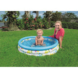 Pileta Inflable Redonda 51008 Transparente 102x25cm Bestway