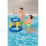 Set De Basquet Inflable Con Pelota Y Aros Bestway 61cm 52418