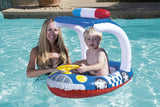 Asiento Flotador Inflable Auto Con Volante Bestway 34103